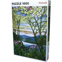 PIATNIK Puzzle Magnólie a kosatce 1000 dílků