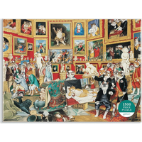 GALISON Puzzle Meowsterpiece: Galerie Uffizi 1500 dílků