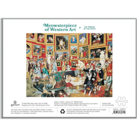 GALISON Puzzle Meowsterpiece: Galerie Uffizi 1500 dílků