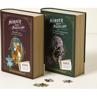 CHRONICLE BOOKS Puzzle s detektivním případem Sjezd jasnovidců 500 dílků