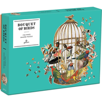 GALISON Tvarové puzzle Ptačí klec 750 dílků