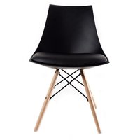 Designová židle EDISON - černá