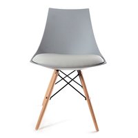 Designová židle EDISON - šedá