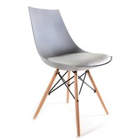 Designová židle EDISON - šedá