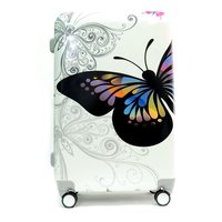 Moderní cestovní kufry BUTTERFLY