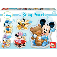 EDUCA Baby puzzle Miminka Disney 5v1 (3-5 dílků)