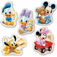 EDUCA Baby puzzle Miminka Disney 5v1 (3-5 dílků)