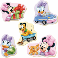 EDUCA Baby puzzle Minnie 5v1 (3-5 dílků)