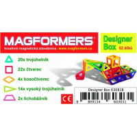 MAGFORMERS Designer Box 62 dílků