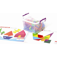 MAGFORMERS Magtematika box s učebnicí (česky) 67 dílků