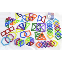 MAGFORMERS Magtematika box s učebnicí (česky) 67 dílků