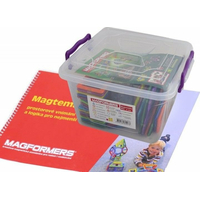 MAGFORMERS Magtematika box s učebnicí (česky) 67 dílků