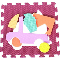 BABY GREAT Pěnové puzzle Barevná doprava SX (30x30)