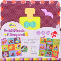 BABY GREAT Pěnové puzzle Barevná doprava SX (30x30)