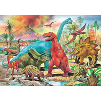 EDUCA Puzzle Dinosauři 100 dílků