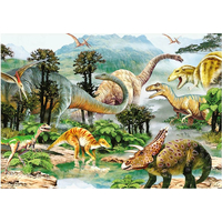 Puzzle Dinosauři XL 100 dílků