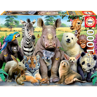 EDUCA Puzzle Fotka třídy 1000 dílků
