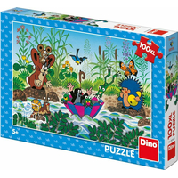 DINO Puzzle Krtkova plavba XL 100 dílků