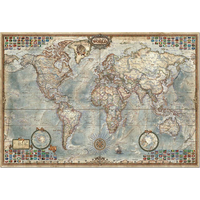 EDUCA Puzzle Politická mapa světa 4000 dílků