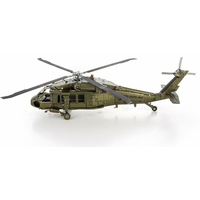 METAL EARTH 3D puzzle Vrtulník Black Hawk