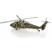 METAL EARTH 3D puzzle Vrtulník Black Hawk