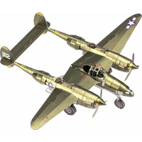 METAL EARTH 3D puzzle Lockheed Martin P-38 Lightning (ICONX)