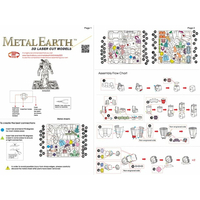 METAL EARTH 3D puzzle Avengers: War Machine