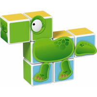 GEOMAG Magnetické kostky Magicube Dinosauři