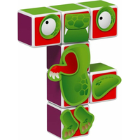 GEOMAG Magnetické kostky Magicube Dinosauři