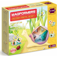 MAGFORMERS Můj první Pastelle 30 dílků