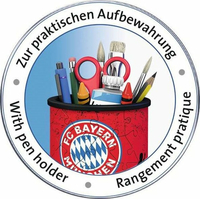 RAVENSBURGER 3D puzzle stojan: FC Bayern Mnichov 54 dílků