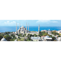 ANATOLIAN Panoramatické puzzle Mešita sultána Ahmeda, Istanbul 1000 dílků