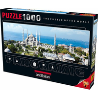 ANATOLIAN Panoramatické puzzle Mešita sultána Ahmeda, Istanbul 1000 dílků