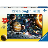 RAVENSBURGER Puzzle Astronaut ve vesmíru 60 dílků