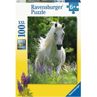 RAVENSBURGER Puzzle Bílý hřebec XXL 100 dílků