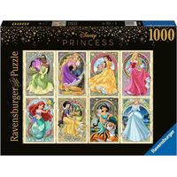 RAVENSBURGER Puzzle Disney Secesní princezny 1000 dílků