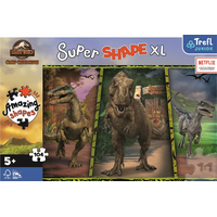 TREFL Puzzle Super Shape XL Jurský svět: Křídový kemp 104 dílků