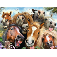 RAVENSBURGER Puzzle Koňská selfie 500 dílků