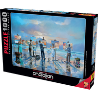 ANATOLIAN Puzzle Malování bouře 1000 dílků