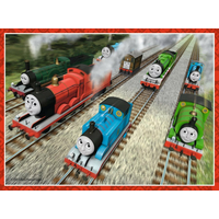 RAVENSBURGER Puzzle Mašinka Tomáš 4v1 (12,16,20,24 dílků)