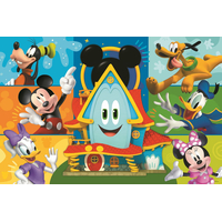 TREFL Puzzle Mickeyho klubík: Mickey Mouse a kamarádi MAXI 24 dílků