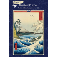 BLUEBIRD Puzzle Moře v Sattě, provincie Suruga (1859) 1000 dílků