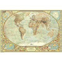 ANATOLIAN Puzzle Mapa světa 2000 dílků