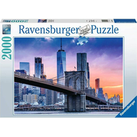 RAVENSBURGER Puzzle Newyorské mrakodrapy 2000 dílků