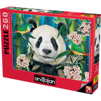 ANATOLIAN Puzzle Panda v ráji 260 dílků