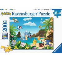 RAVENSBURGER Puzzle Pokémon: Chyť je všechny! XXL 200 dílků