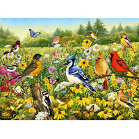 RAVENSBURGER Puzzle Ptáci na louce 500 dílků