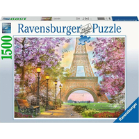 RAVENSBURGER Puzzle Romantická Paříž 1500 dílků