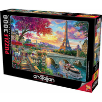 ANATOLIAN Puzzle Rozkvetlá Paříž 3000 dílků