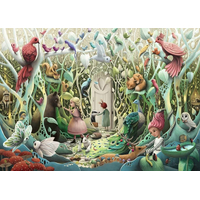 RAVENSBURGER Puzzle Skrytá zahrada 1000 dílků